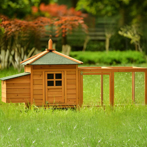 Tucker Murphy Pet™ Wadesboro 20 Square Feet Chicken Coop with Chicken